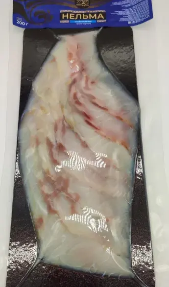 Фото Нельма филе слабой соли нарезка 100гр