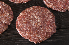 Котлета для бургера из мяса страуса(упак. 4шт)