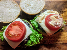 Котлеты для бургера из северного оленя (упак. 4шт)