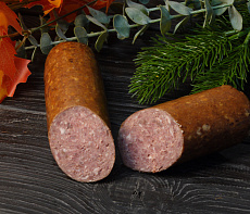 Колбаса из кабана полукопченая