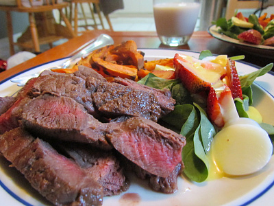 Превью Стейк из лося Стриплойн (корейка)