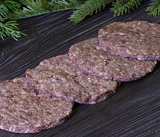 Котлеты для бургера из северного оленя (упак. 4шт)