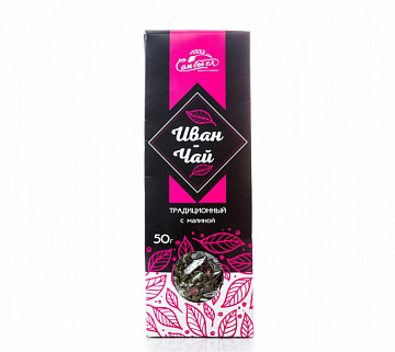 Фото Иван-чай традиционный с малиной (50г)