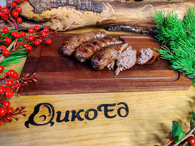 Превью Колбаски для жарки из кабана