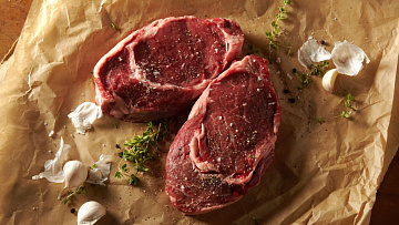 Фото Стейк рибай из бизона