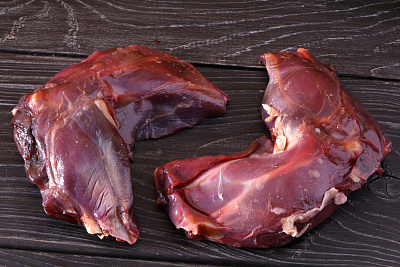 Превью Лопатка зайца на кости (передняя ножка)