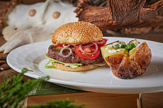 Котлеты для бургера из северного оленя (упак. 4шт)