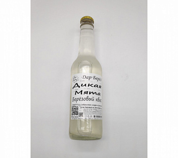 Фото Березовый квас дикая мята (330 мл)