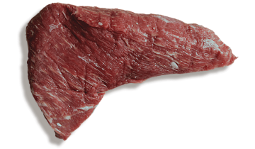 Фото Стейк Трай-тип из северного оленя (кострец)