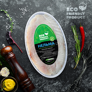 Фото Нельма филе ломтики без масла с/с 500гр