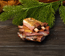 Ребрышки кабана полукопченые